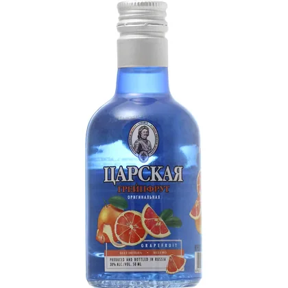 Водка Царская Оригинальная Грейпфрут, 0,05 л — Россия