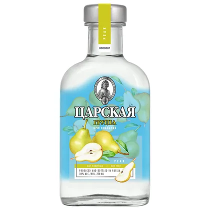 Водка Царская Оригинальная Груша, 0,25 л — Россия