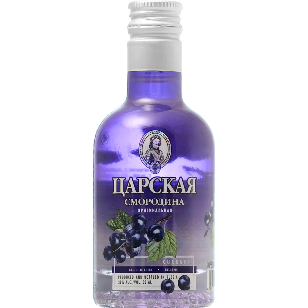 Водка Царская Оригинальная Смородина, 0,05 л — Россия