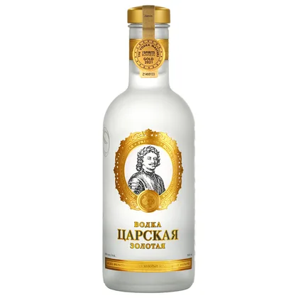 Водка Царская Золотая, 0,5 л — Россия