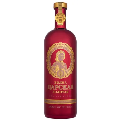 Водка Царская Золотая (Moscow Edition), 1 л — Россия