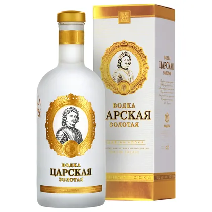 Водка Царская Золотая п/у, 0,7 л — Россия
