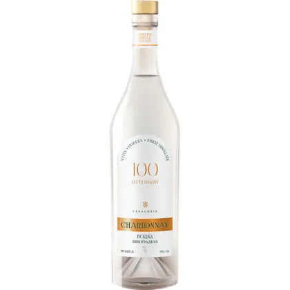Водка виноградная Fanagoria Hundred Shades of Chardonnay 2024 г, 0,7 л — Россия