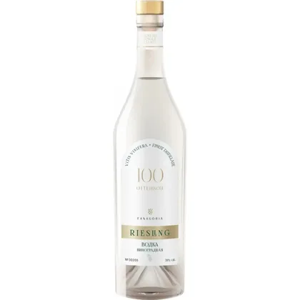 Водка виноградная Fanagoria Hundred Shades of Riesling 2024 г, 0,7 л — Россия