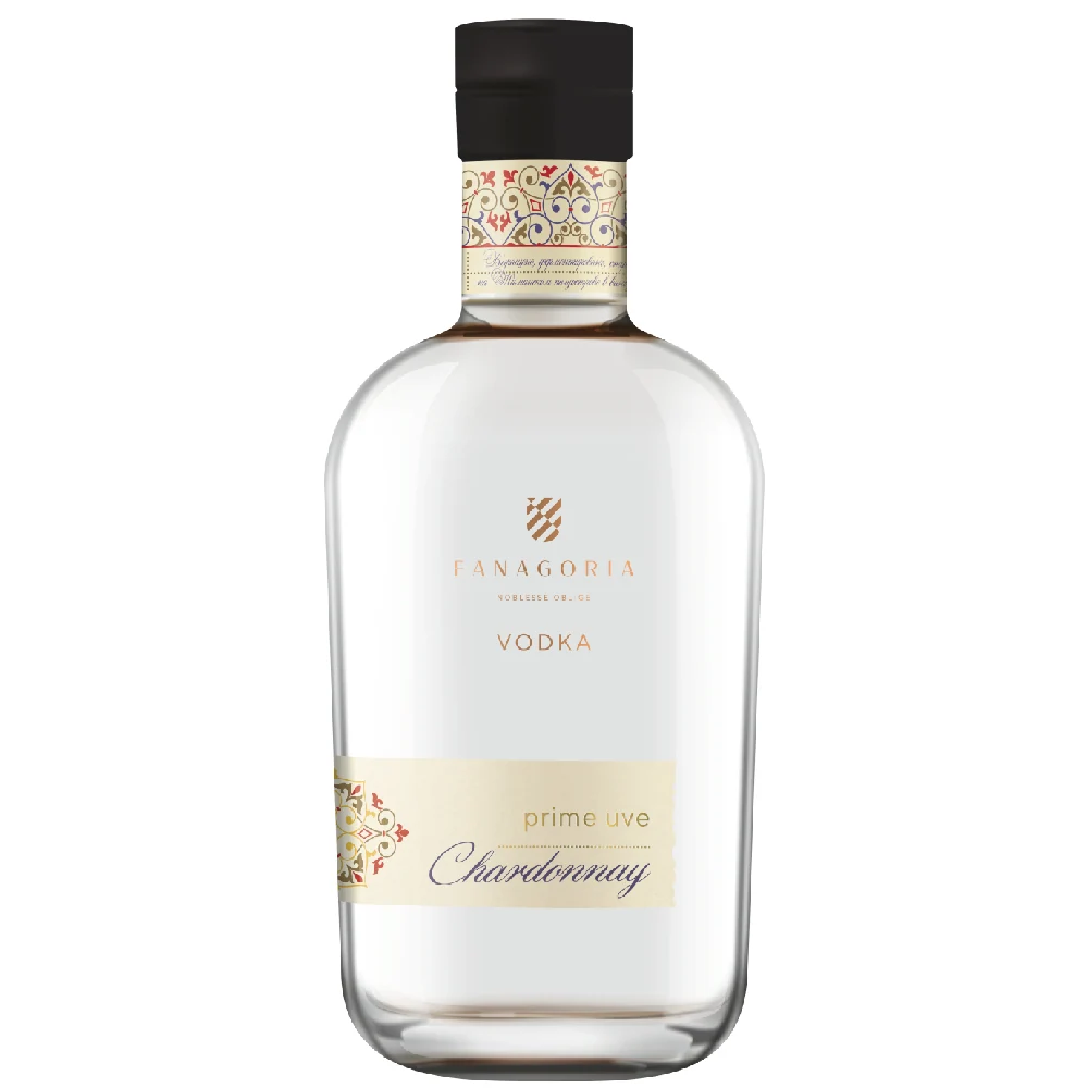 Водка виноградная Fanagoria Prime Uve Chardonnay 2022 г, 0,5 л — Россия