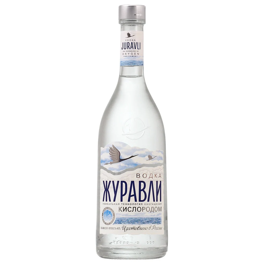 Водка Журавли, 0,25 л — Россия